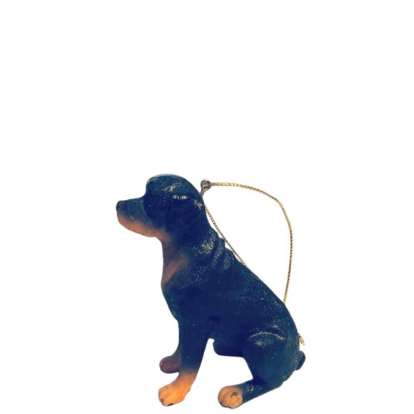 Vintage Rottweiler Dog Figurine Ornament - Picture 4 of 6
